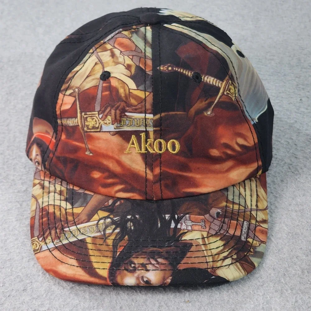 Akoo AOP All Over Print Adjustable StrapBack Casual Hat‎ Mens O/S Multicolor Cap